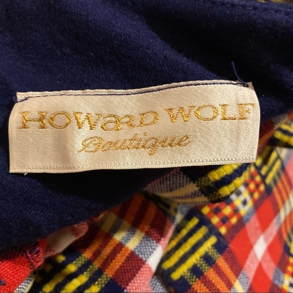 Howard Wolf Boutique Vintage Plaid Dress - Picture 5 of 7